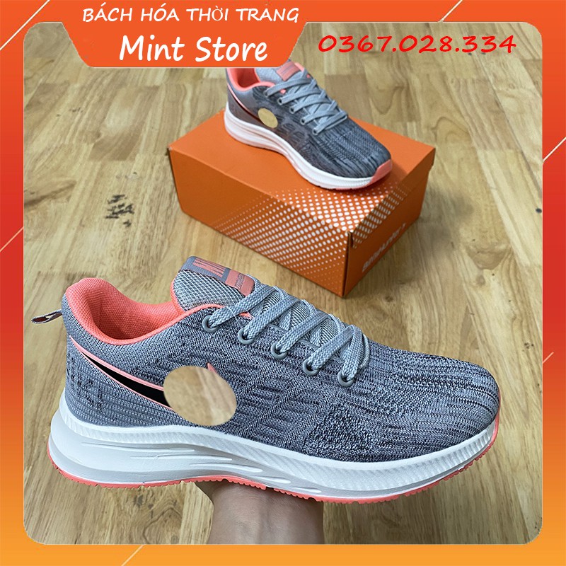 GIÀY THỂ THAO NỮ NK ĐẾ NHẸ VẢI MỀM THOÁNG KHÍ DỄ PHỐI ĐỒ DÁNG BASIC G 119 | BigBuy360 - bigbuy360.vn