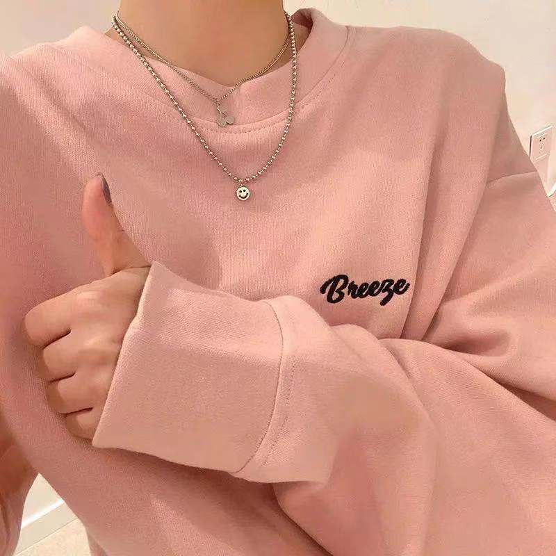 Vòng cổ Hai Lớp Mặt Hình Trái Cherry Mặt Cười Thời Trang Hip Hop