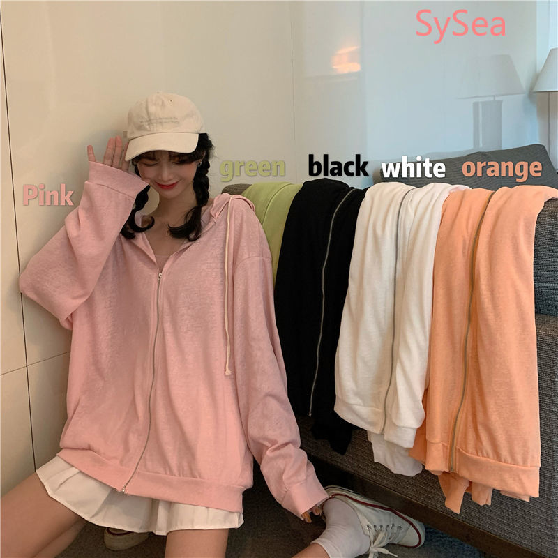 Áo Khoác Chống Nắng Dáng Rộng Thời Trang Cho Nữ