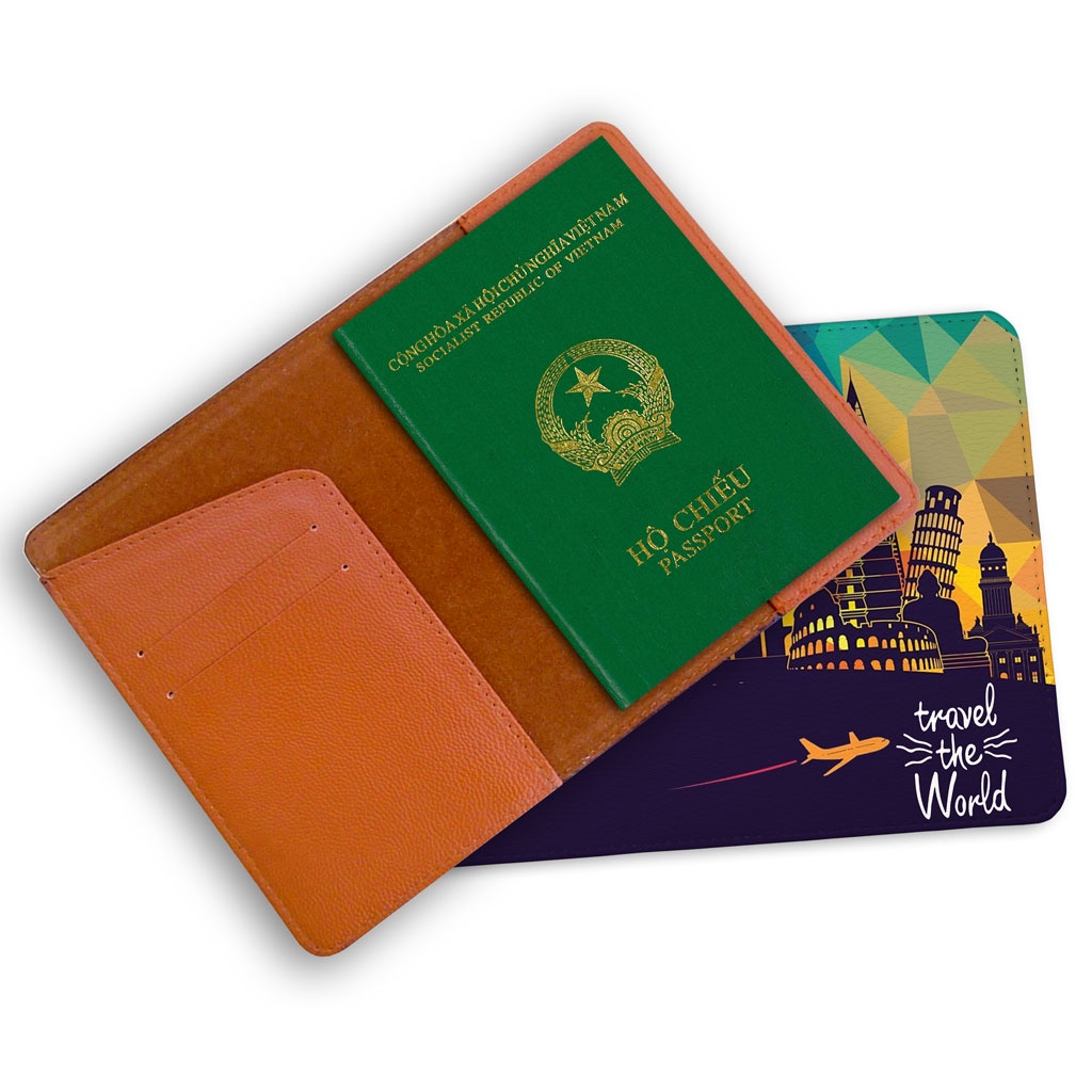 Bao Da Hộ Chiếu - Ví Đựng Passport Du Lịch  Travelust - PPT058 STORMBREAKER