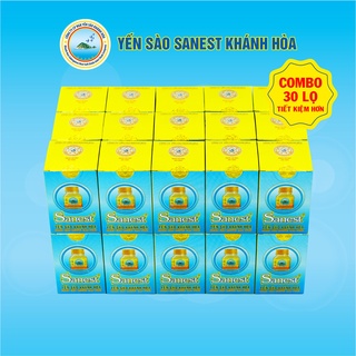 [Combo 30 lọ] Nước yến sào Khánh Hòa Sanest dành cho người cao tuổi đóng lọ 70ml