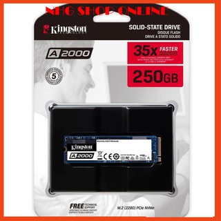  Ổ Cứng SSD m2 Kingston A2000 250GB NVMe PCIe Gen3 x4 chính hãng