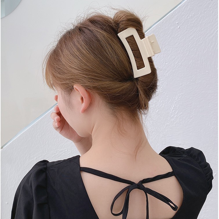 Kẹp tóc nữ phong cách Hàn Quốc đơn giản