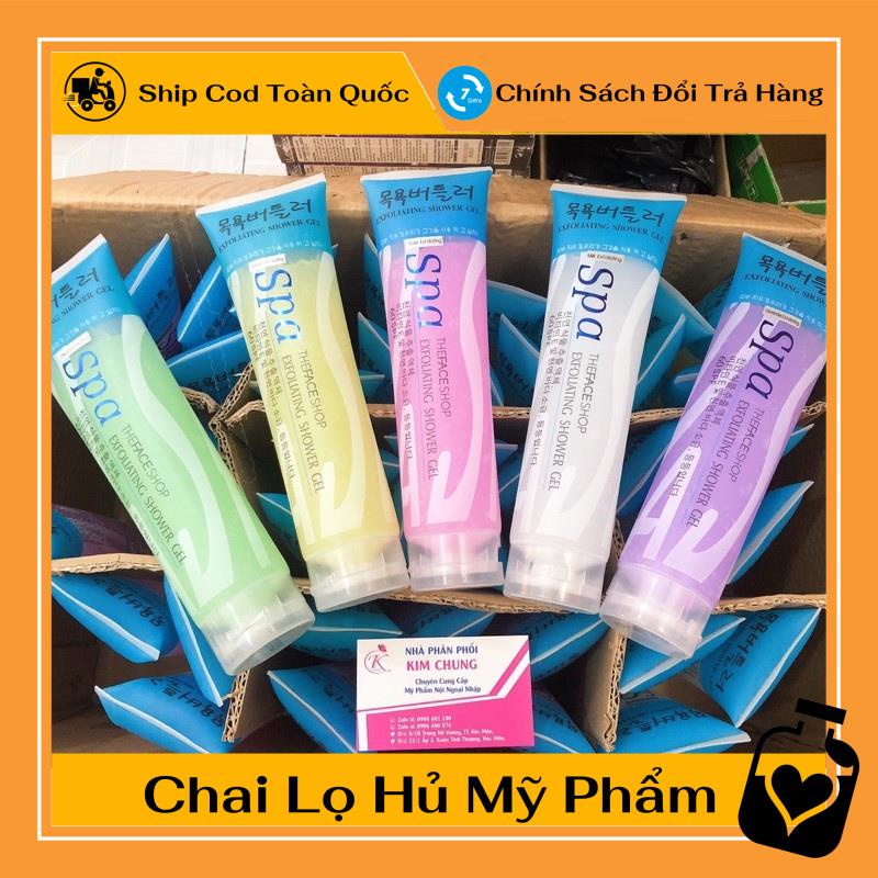 [Hàng chuẩn] Gel tẩy kỳ tế bào da chết Spa Hàn Quốc, nguyên liệu, công thức làm kem trộn body trắng da