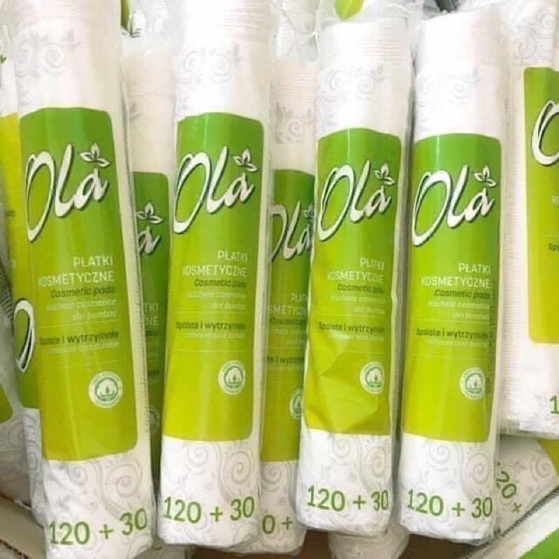 Bông Tẩy Trang OLA cao cấp mềm mịn HNK BaLan 150m 001584