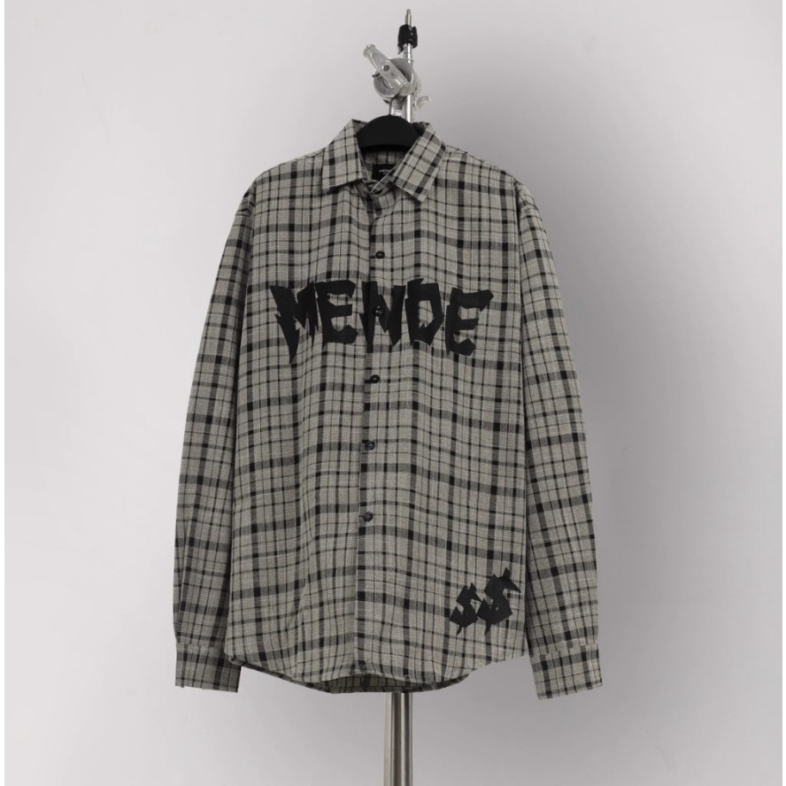 MENDE - Flannel Shirt - Áo Sơ Mi Tay Dài Hoạ Tiết Caro