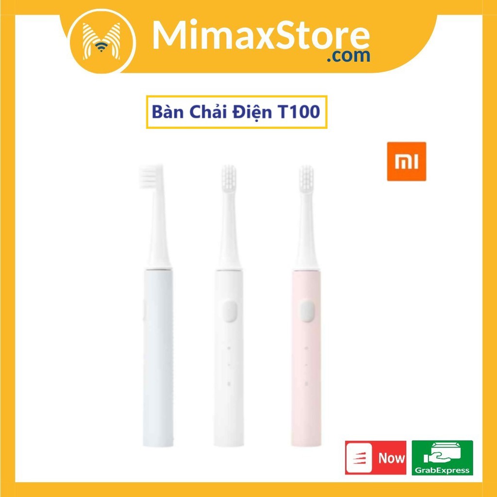 [Hỏa Tốc - HCM] Bàn Chải Điện thông minh Xiaomi Mijia Sonic T100 | Hàng Chính Hãng | Mimax Store