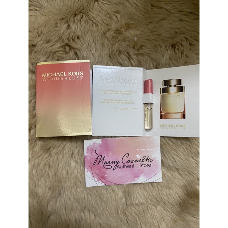 Vial mẫu thử nước hoa sexy Amber/Wonderlust Michael Kors 1.5ml usa