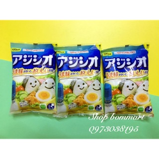 Muối giảm mặn 50% ajinomoto nhật bản ăn dặm cho bé từ 8 tháng tuổi túi 100g