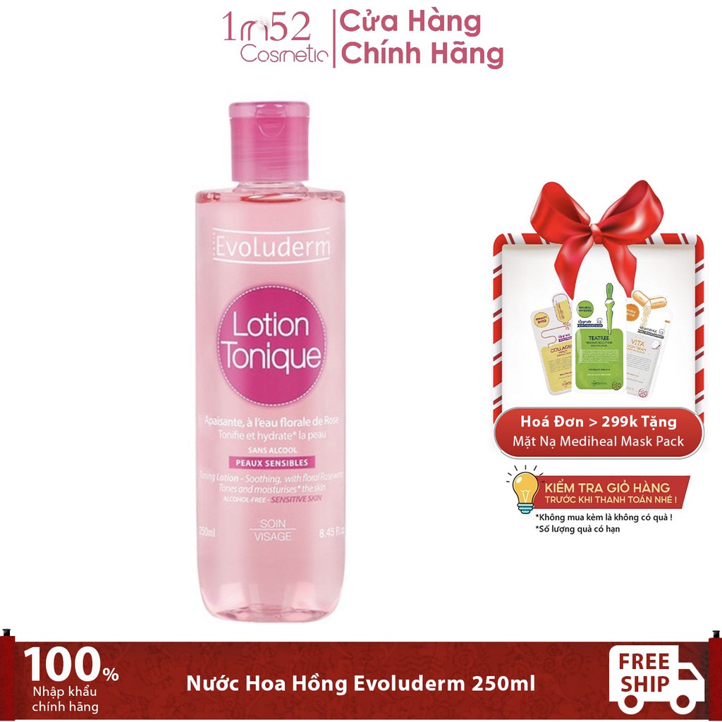 Nước Hoa Hồng Evoluderm 250ml