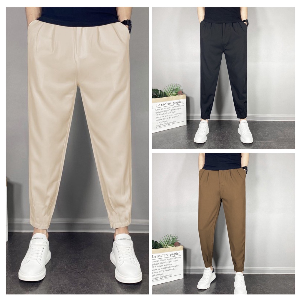 Quần jogger nam,quần thể thao nam chất vitex hàn dày dặn fom rộng cực đẹp QN04