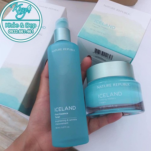 Nước Hoa Hồng Nature Republic Iceland First Essence Toner