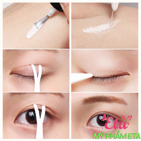 Nhíp nhựa gắp miếng dán kích mí lưới chuyên dụng