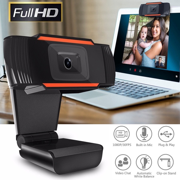 Webcam Usb 2.0 Hd 12.0mp Tích Hợp Micro Cho Máy Tính