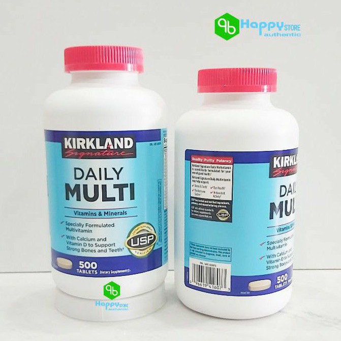💊💊Viên Vitamin Tổng Hợp Daily Multi Kirkland, 500v, Mỹ 💊💊