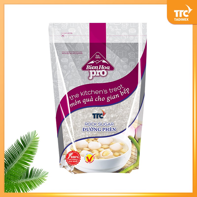 Đường phèn Biên Hòa Pro 500G( Trắng)