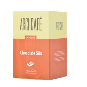 [Mã LTP50 giảm 50000 đơn 150000] Chocolate Sữa - Choco Cacao hoà tan Archcafé (Sô cô la) (hộp 12 gói x 20g)