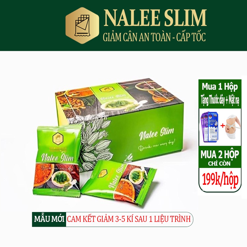 Cacao Nalee Slim giảm cân nhanh cấp tốc detox ca phê không phải thuốc giảm cân