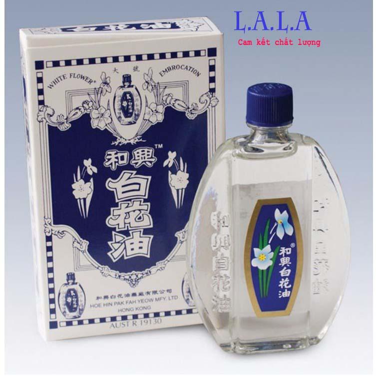 01 Chai Dầu Trắng Bạch Hoa HOE HIN White Flower HongKong