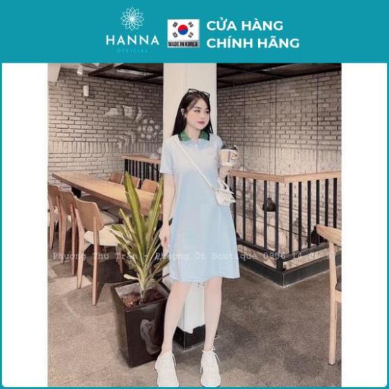 VÁY POLO THÊU CÁ SẤU CỔ XANH CHO NỮ/ VÁY PHÔNG LACOSTE L1 - HANNA - Hannah Store | WebRaoVat - webraovat.net.vn