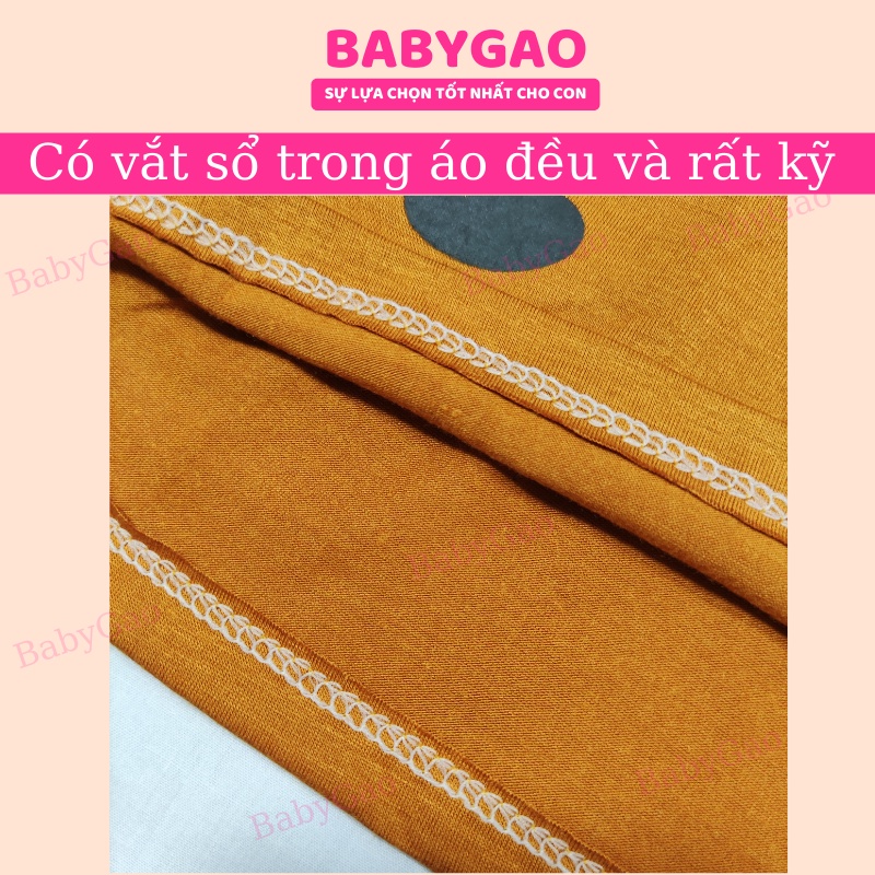 Đồ Bộ Bé Trai Bé Gái Vải Thun Lạnh Họa Tiết Bò Sữa Minkymom, Quần Áo Trẻ Em - Bộ Dài Tay Cho Bé Mặc Ngủ Điều Hòa BabyGao