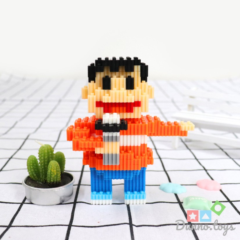 Lắp Ráp Nobita Shizuka Suneo Chaien Nanoblock Linkgo 68186-68189