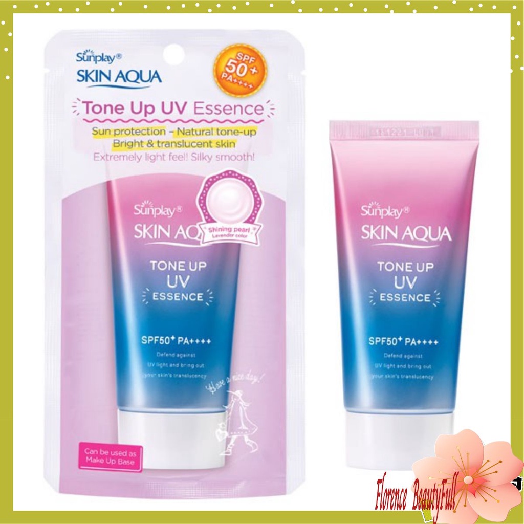 KEM CHỐNG NẮNG Nâng tone Skin Aqua Tone Up UV Nhật Bản (Nội Địa)