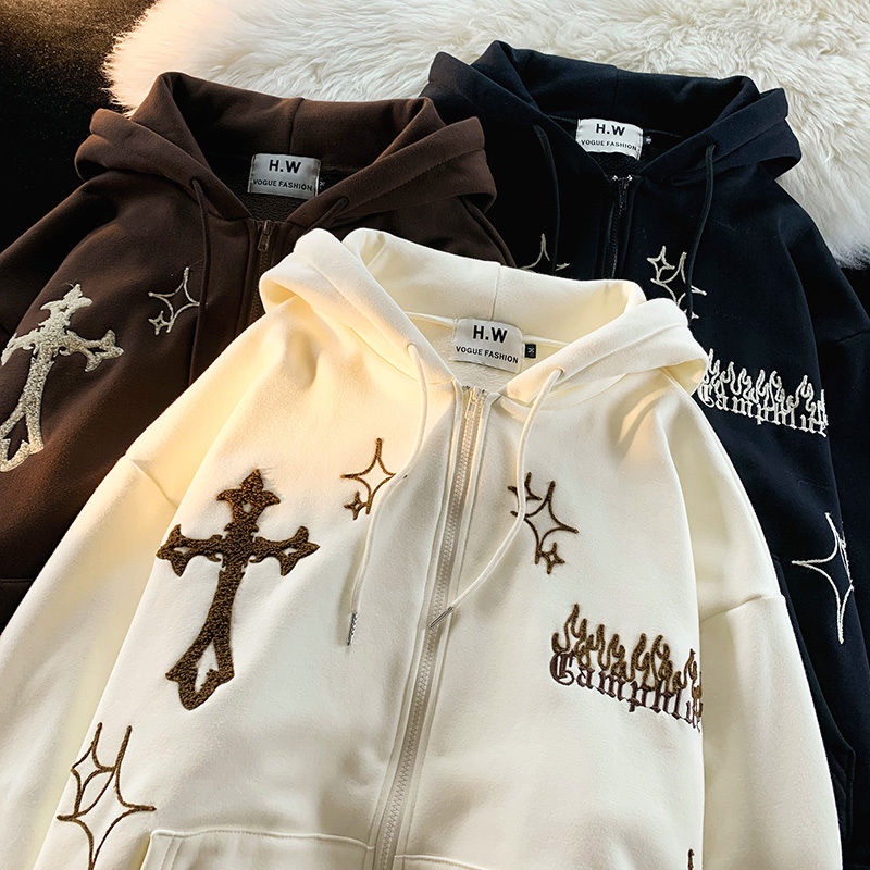 Áo khoác hoodie MMIOT Godmother cổ điển thêu họa tiết thời trang 2023