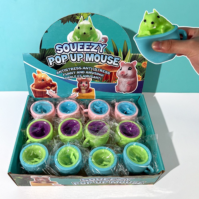 Squishy QUÁI VẬT Mochi mềm mịn dễ thương chân thực giảm stress co dãn đàn hồi ngộ nghĩnh bóp giải trí