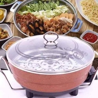 Nồi lẩu osaka đa năng- nướng xào hấp luộc lẩu