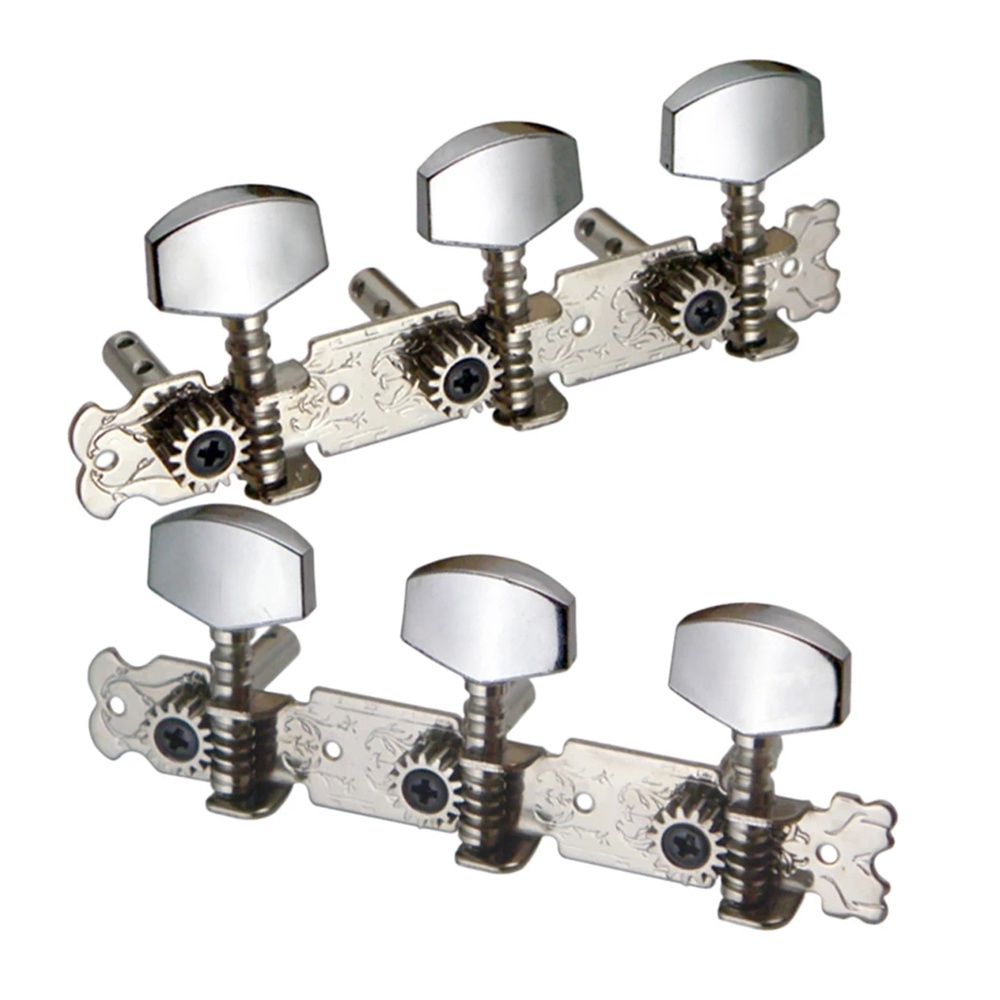 Bộ chốt điều chỉnh dây đàn guitar 3L 3R bằng kim loại bền bỉ cao cấp