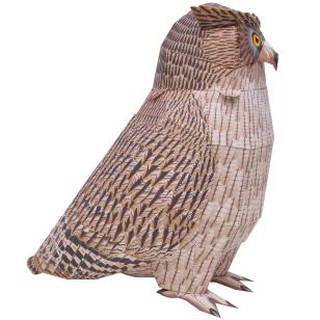 Mô hình giấy_ Cú tuyết- Hedwig