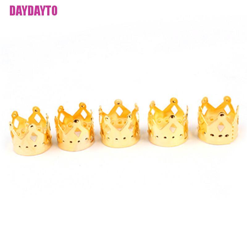 Bộ 20 Hạt Xỏ Dreadlock Màu Vàng / Bạc Tùy Chỉnh Tiện Dụng