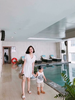 Váy trắng thô đục lỗ #hanquoc