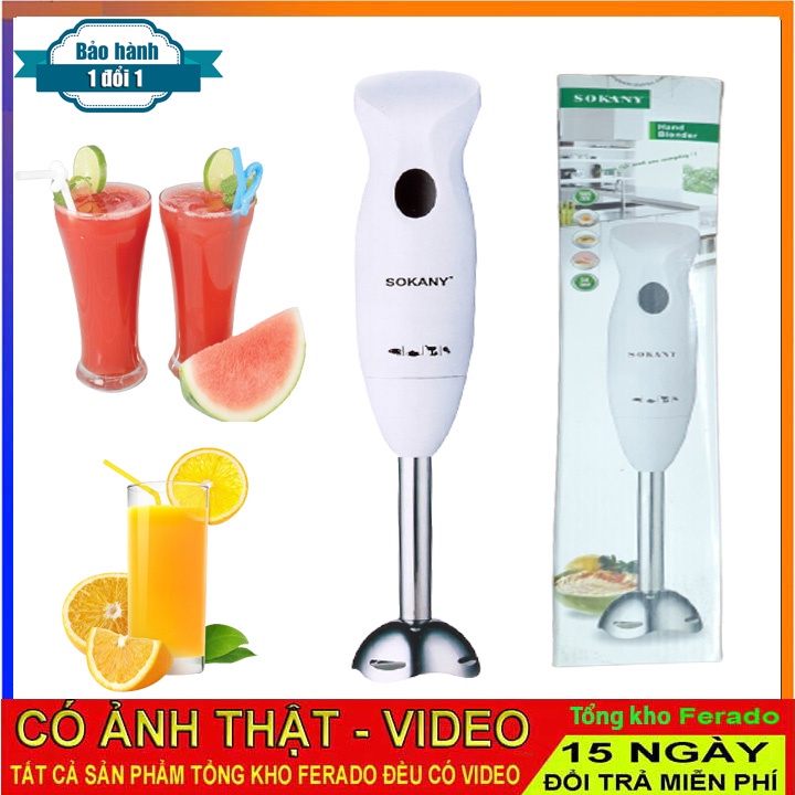 Máy xay cầm tay sokany j-1158-2