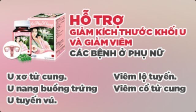 [GIÁ HỦY DIỆT] Combo 10 lọ an phụ khang an châu hỗ trợ điều trị u xơ, u nang, viêm lộ tuyến