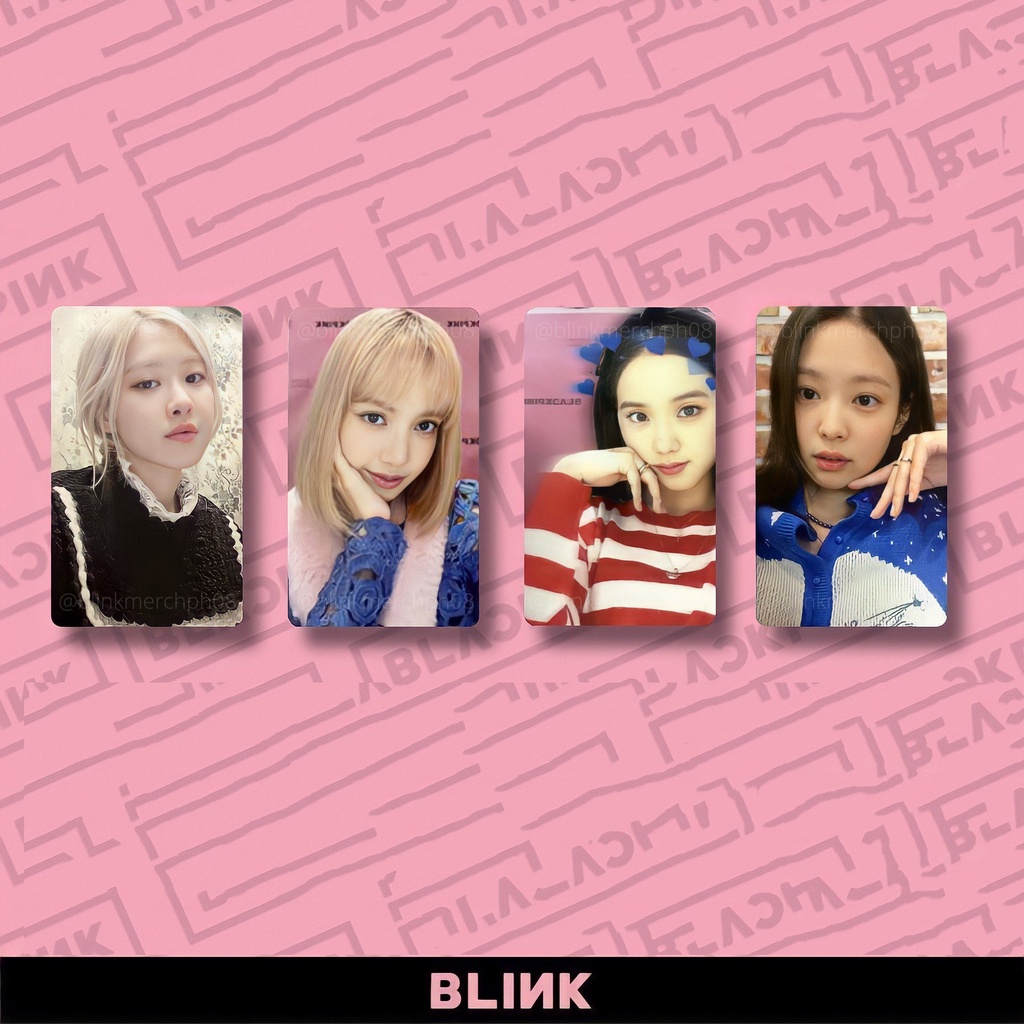 Thẻ Hình Nhóm Nhạc Kpop BLACKPINK