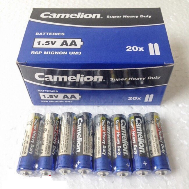 Vỉ 4 Viên Pin AA (2A) cho micro không dây Camelion Super Heavy Duty Battery 1.5V