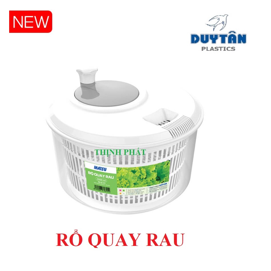 Rổ quay rau nhỏ Matsu Duy Tân - MÀU NGẪU NHIÊN