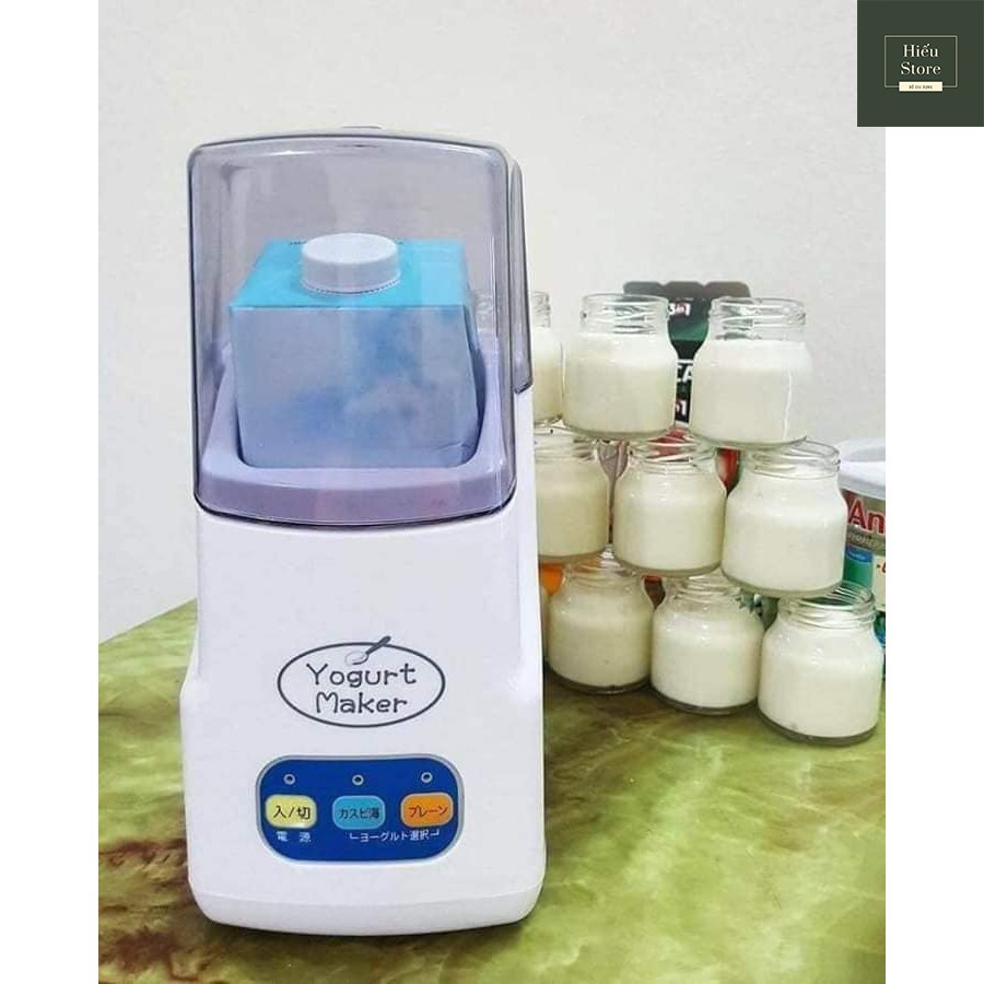 Máy làm sữa chua, máy ủ sữa chua Nhật 3 nút Yogurt Maker CHÍNH HÃNG - BẢO HÀNH 6 THÁNG