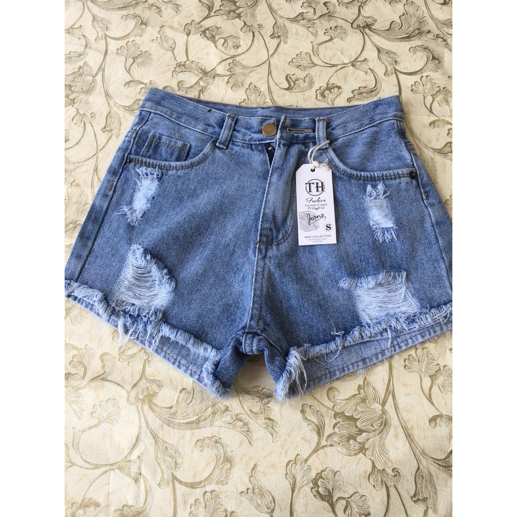 quần short jean nữ