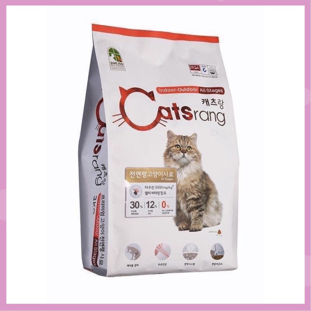 Hạt Catsrang Cho Mèo Bao 5kg