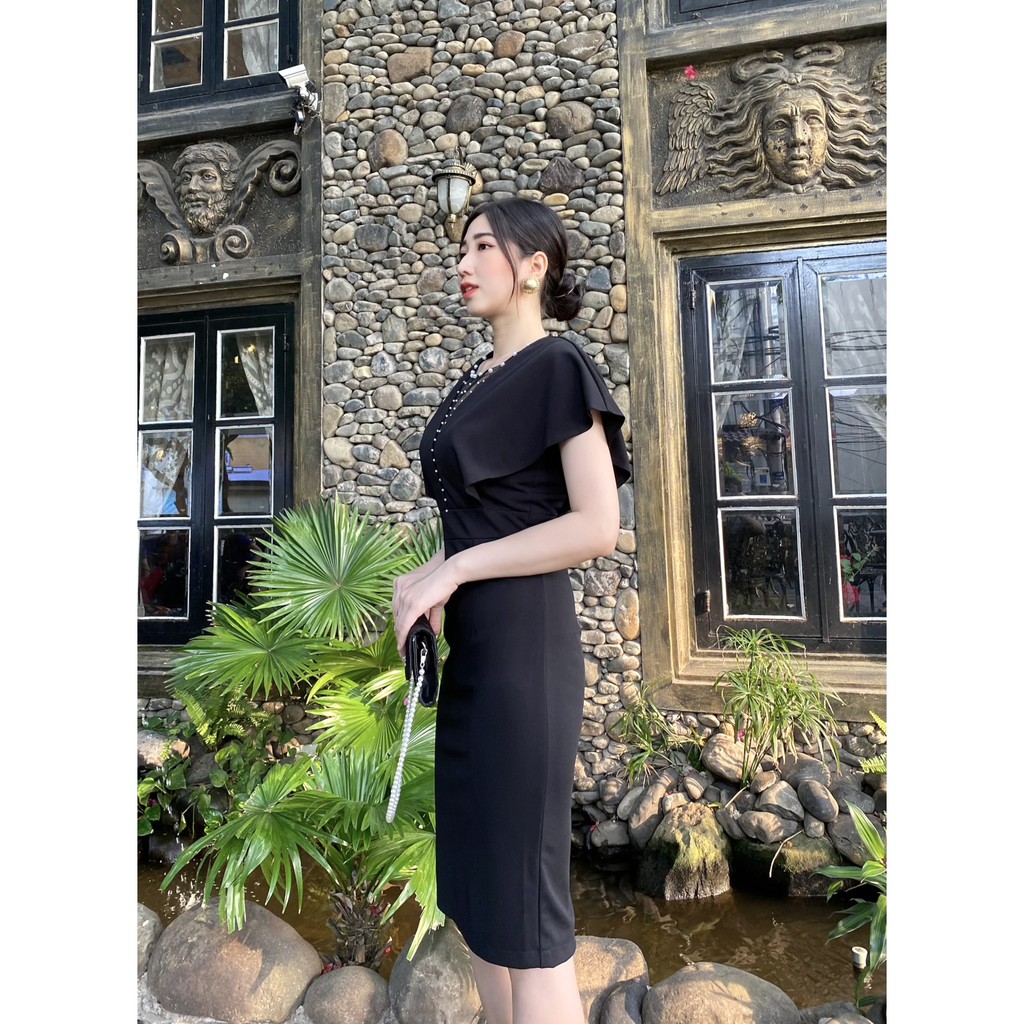 Đầm nữ trung niên thiết kế cao cấp sang trọng