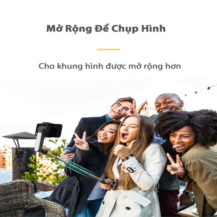 ✅Update L08✅Gậy chống Rung Gimbal Stabilizer L09, Có 3 chân đỡ, kèm nút bấm BLT hàng cao cấp sịn sò