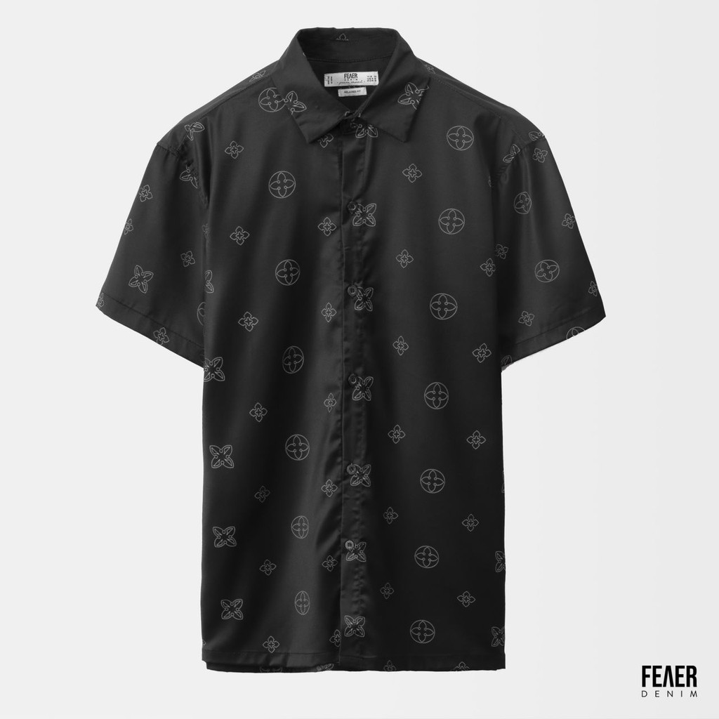 Áo sơ mi nam FEAER DENIM chất thoáng khi nhẹ thoải mái vải lụa MONOGRAM | BigBuy360 - bigbuy360.vn