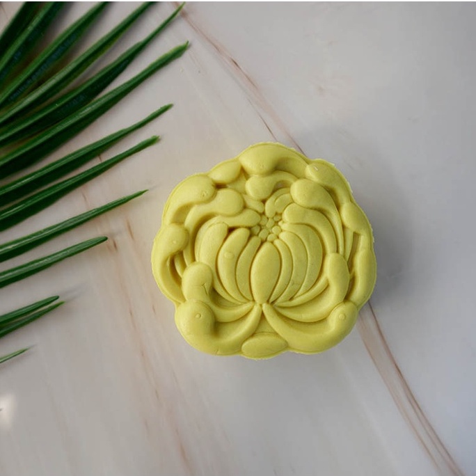 Khuôn bánh trung thu tròn lò xo (150gr) kèm 4 mặt khuôn