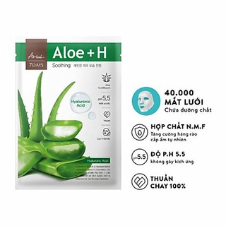 Qt mặt nạ ariul 7days mask aloe h