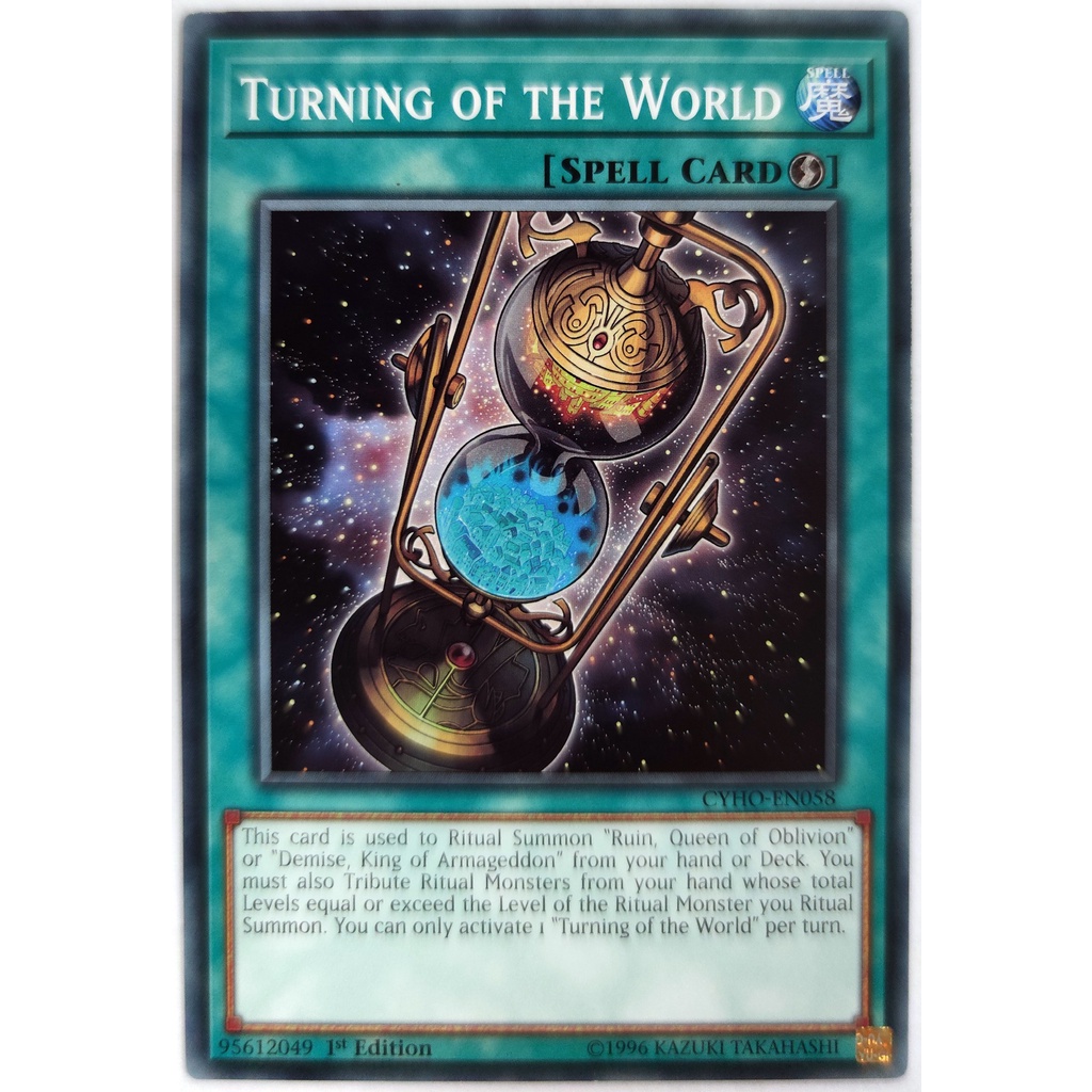 [Thẻ Yugioh] Turning of the World |EN| Common