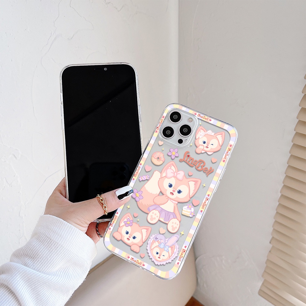 Ốp Điện Thoại Tpu Dẻo Họa Tiết Disney Linabell Cho iPhone 11 12 13 pro max XS X XR XSMax 7 8 6 6s plus 5 4 SE 2020