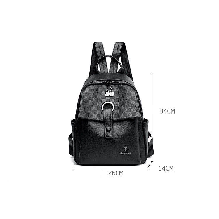 Balo Da Cỡ Lớn Chuwanglin Họa Tiết Dập Nổi Thời Trang Cho Nữ